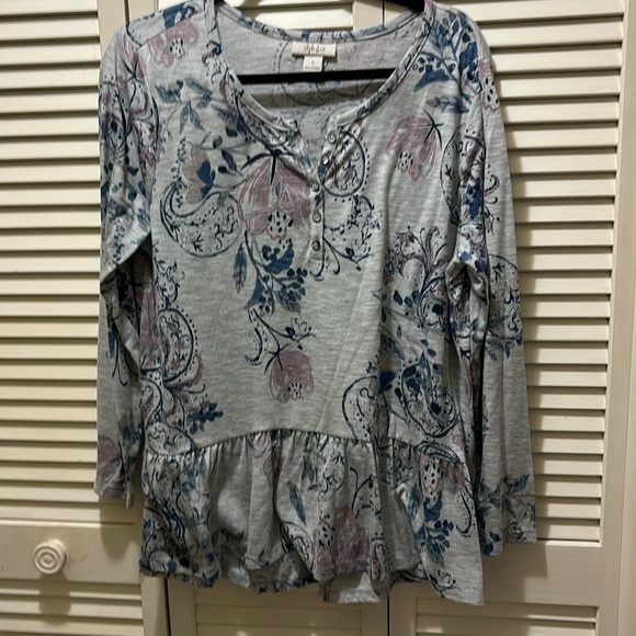 Style & Co. Ladies Tunic Shirt. Size L - Picture 1 of 3